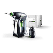 Load image into Gallery viewer, Festool Cordless Drill C 18 Set w/ 4.0Ah Battery Kit 577619