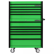 Load image into Gallery viewer, Extreme Tools® DX Series 41"W x25"D 4 Drawer Top Chest & 6 Drawer Roller Cabinet Combo