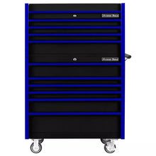 Load image into Gallery viewer, Extreme Tools® DX Series 41"W x25"D 4 Drawer Top Chest & 6 Drawer Roller Cabinet Combo