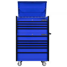 Load image into Gallery viewer, Extreme Tools® DX Series 41"W x25"D 4 Drawer Top Chest & 6 Drawer Roller Cabinet Combo