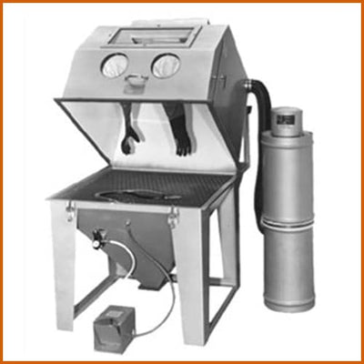 TRINCO™ Model 40 x 40 Sandblast Cabinet Split Level with BP Dust Collector