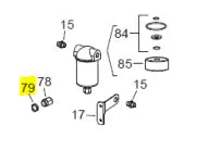 Load image into Gallery viewer, Cable Fastener Nut PG11 for Blaze 100 Diesel Heater