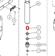 Load image into Gallery viewer, Binks 0114-014237 15mm DIAMETER BALL -- Ref 2, FX115 Fluid Section Manual 77-3277 EN [ English ]