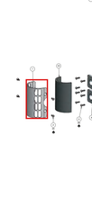 Load image into Gallery viewer, Binks 0115-010023 EXHAUST COVER SCREEN -- Ref 1, AX140SD Air Motor Manual 77-2938 [ English ]