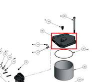 Load image into Gallery viewer, Binks 0115-010117 UPPER END CAP MACHINING -- Ref 18, MX1231 &amp; MXL1232 Pump Manual 77-3206 EN [ English ]