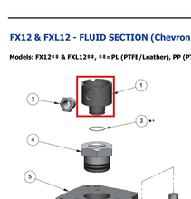 Load image into Gallery viewer, Binks 0115-010232 SOLVENT CUP -- Ref 1, MX1205 &amp; MXL1205 Pump Manual - 77-3204 EN [ English ]