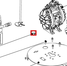 Load image into Gallery viewer, Binks 0115-010337 Blanking Plug -- Ref 8, Binks DX70 Pump Packages Service Manual - 77-3201 EN [ English ]