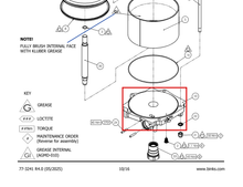 Load image into Gallery viewer, Binks 0115-010405 LOWER END CAP -- Ref 10, A260 Air Motor Manual 77-3241 EN [ English ]