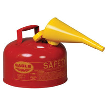 Load image into Gallery viewer, 2.5 Gal Red Steel Safety Can for Flammables | Funnel | Type I | UI25FS - UI25FS - image 1