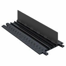 Load image into Gallery viewer, 3-Channel Low Profile Cable Protector System, Protects up to .75" Dia. Lines, Black, Guard Dog | GD3X75-ST-B/B | Checkers-Safety - image 1
