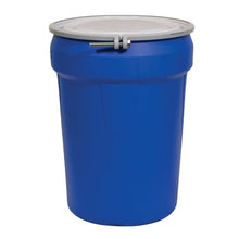 Load image into Gallery viewer, Blue 30 Gal Open Head Plastic Drum | Metal Bolt Ring | 1601MBBR - 1601MBBR - image 1