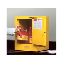 Load image into Gallery viewer, 4 Gal Yellow Countertop Flammable Cabinet | 1 Door | 890420 | Justrite - image 1