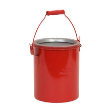 Load image into Gallery viewer, 6 Quart Red Steel Bench Can | Dasher Screen, Lid | B606 - B606 - image 1