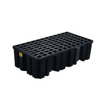 Load image into Gallery viewer, 2 Drum Spill Pallet | Black Plastic, With Drain | 1620B - 1620B - image 1