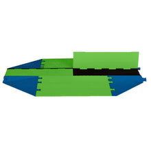 Load image into Gallery viewer, Kit 2, 5-Channel Yellow Jacket® AMS® Modular Accessibility Ramp System, ADA Cable Protector for 1" Lines, SafeRay™ Hi-Viz Green - WSA-125-KIT2FLG - WSA-125-KIT2FLG - image 1