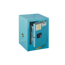 Load image into Gallery viewer, Blue 4 Gallon Corrosives/Acid Safety Cabinet | 1 Manual-Close Door | 890402 | Justrite - image 1