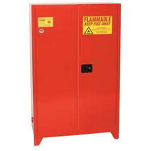 Load image into Gallery viewer, Red 60 Gal Paint and Ink Safety Cabinet | Tower | PI47XLEGS | Justrite - image 1