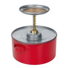 Load image into Gallery viewer, 2 Quart Red Steel Plunger Disp Can | P702 - P702 - image 1