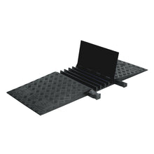 Load image into Gallery viewer, ADA 5-Channel Cable Protection System, Protects 1.325" Cables, Black | Guard Dog | GD5X125-ADA-B/B | Checkers-Safety - image 1