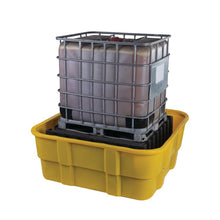 Load image into Gallery viewer, Yellow Poly Platform IBC Contain Unit No Drain | 1683 | Eagle - image 1