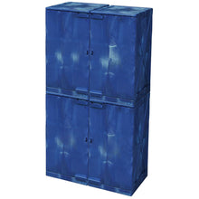 Load image into Gallery viewer, Blue 48 Gal Modular Poly Cab | Quik-Assembly | M48CRA - M48CRA - image 1