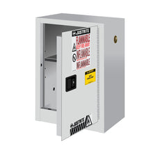 Load image into Gallery viewer, White 12 Gal Flammable Safety Cabinet | 1 Manual-Close Door | 891205 | Justrite - image 1
