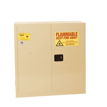 Load image into Gallery viewer, 30 Gallon Fire Cabinet, 1 Shelf, 2 Doors, Self Close, Beige - 3010XBEI - 3010XBEI - image 1
