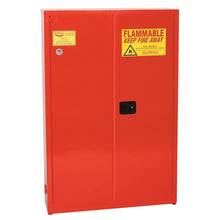 Load image into Gallery viewer, 30 Gal Red Aerosol Can Safety Cabinet | Manual Close | PI77X | Justrite - image 1