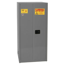 Load image into Gallery viewer, Gray, 60 Gal Flammable Liquid Cabinet, 2 Shelves, 2 Door, Manual Close | 1962XGRAY | Justrite - image 1