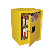 Load image into Gallery viewer, Yellow Flammable Safety Cabinet | 24 Can, Benchtop | 890500 | Justrite - image 1