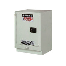 Load image into Gallery viewer, 15 Gal Under Fume Hood Corrosives Cabinet | Silver, 1 Left Manual Door | 8825142 - 8825142 - image 1