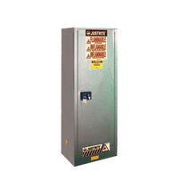Load image into Gallery viewer, 22 Gallon Gray Flammable Safety Cabinet | 1 Door, Slimline | 892203 | Justrite - image 1