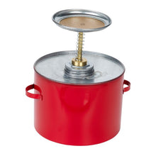 Load image into Gallery viewer, 4 Quart Red Steel Plunger Disp Can | P704 - P704 - image 1
