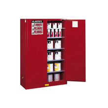 Load image into Gallery viewer, Red 60 Gallon Combustibles Safety Cabinet | 2 Manual-Close Doors | 894511 | Justrite - image 1
