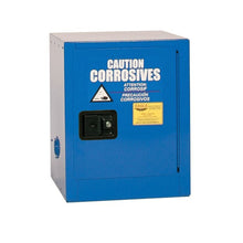 Load image into Gallery viewer, 4 Gal Blue Bench Top Metal Corrosive Safety Cabinet | Self Close | CRA1903X - CRA1903X - image 1