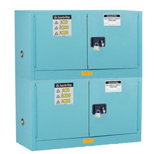 Load image into Gallery viewer, 17 Gal Piggyback Corrosives Cabinet | 2 Door Blue | 891702 - 891702 - image 1