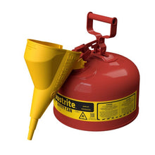 Load image into Gallery viewer, Type 1 | Steel Safety Can w/ Funnel | 2.5 Gal, Red | 7125110 - 7125110 - image 1