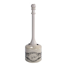 Load image into Gallery viewer, 5 Gal Beige Metal Poly Butt Can | 1205BEI - 1205BEI - image 1