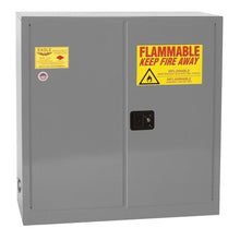 Load image into Gallery viewer, Gray 40 Gal Paint and Ink Safety Cabinet 3 Shelves 2 Door | PI32XGRAY - PI32XGRAY - image 1