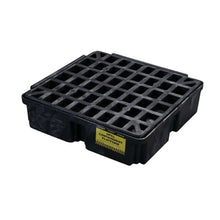 Load image into Gallery viewer, Black 1 Drum Modular Spill Containment Platform Without Drain | 1633B - 1633B - image 1