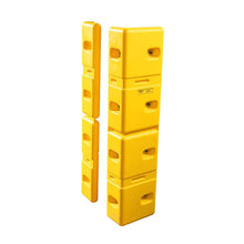 Load image into Gallery viewer, Yellow Plastic Corner Protector | 42" H x 6" W 10" Deep | Set of 2 | 1725 | Checkers-Safety - image 1
