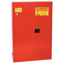 Load image into Gallery viewer, Red 60 Gal Paint and Ink Safety Cabinet Manual Close | PI47X | Justrite - image 1