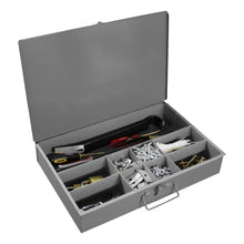 Load image into Gallery viewer, Durham Large Steel Compartment Box, 9 Opening - image 1