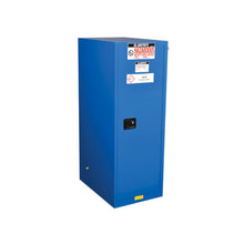 Load image into Gallery viewer, Royal Blue 54 Gal Hazmat Cabinet | 1 Self-Close Door | 865428 | Justrite - image 1