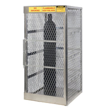 Load image into Gallery viewer, 10 Tank Compressed Gas Cylinder Locker | Vertical | 23006 | Justrite - image 1