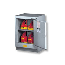Load image into Gallery viewer, Silver 15 Gal Under Fume Hood Safety Cabinet | 1 Self-Close Door, Rt Hinge | 882424 - 882424 - image 1