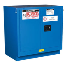 Load image into Gallery viewer, Royal Blue 22 Gal Undercounter Hazmat Cabinet | 2 Self-Close Doors | 862328 | Justrite - image 1
