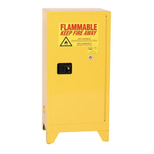 Load image into Gallery viewer, Yellow 16 Gal Manual Close Space Safety Cabinet | Tower | 1906XLEGS - 1906XLEGS - image 1