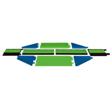 Load image into Gallery viewer, Kit 1, 5-Channel Yellow Jacket® AMS® Modular Accessibility Safety Ramp System, ADA Cable Protector for 1" Lines, SafeRay™ Hi-Viz Green - WSA-125-KIT1FLG - WSA-125-KIT1FLG - image 1