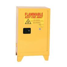Load image into Gallery viewer, Yellow 12 Gal Self Close Space Safety Cabinet | Tower | 1924XLEGS - 1924XLEGS - image 1